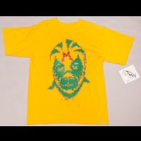 ミル・マスカラス トレード モザイク Tシャツ color:[yellow] size:[M]
