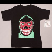 ミル・マスカラス サメ口 モザイク Tシャツ color:[black] size:[M]