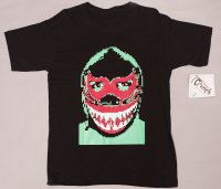 ミル・マスカラス サメ口 モザイク Tシャツ color:[black] size:[M]