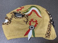ミル・マスカラス 2016年来日時マスク（キバ付きモデル）ブシオ製