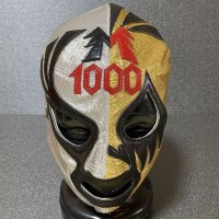 ミル・マスカラス 週刊ゴング 創刊1000号記念 ハーフマスク ブシオ製
