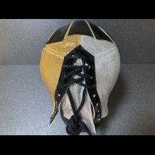 他の写真3: ミル・マスカラス 金銀ハーフカラー 試合用マスク ブシオ製
