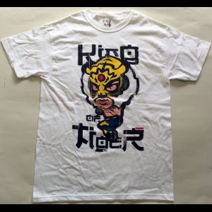 画像: T-Crunch TIGER MASK Tシャツ color:[white] size:[M][L]