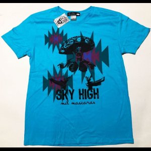 画像: ミル・マスカラス SKY HIGH Tシャツ color:[sky blue] size:[M]