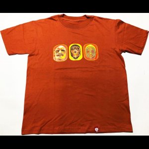 画像: マスカラス ブラザーズ Tシャツ color:[orange red] size:[L]