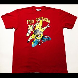 画像: トリオ・ファンタジア TRIO FANTASIA Tシャツ color:[red] size:[L]