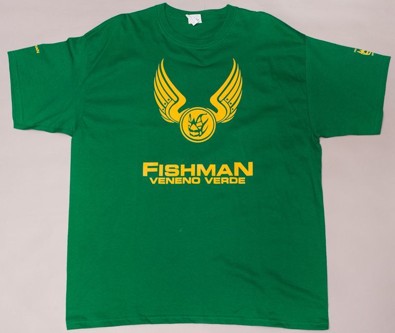 画像1: フィッシュマン VENENO VERDE Tシャツ color:[green] size:[XL] (1)