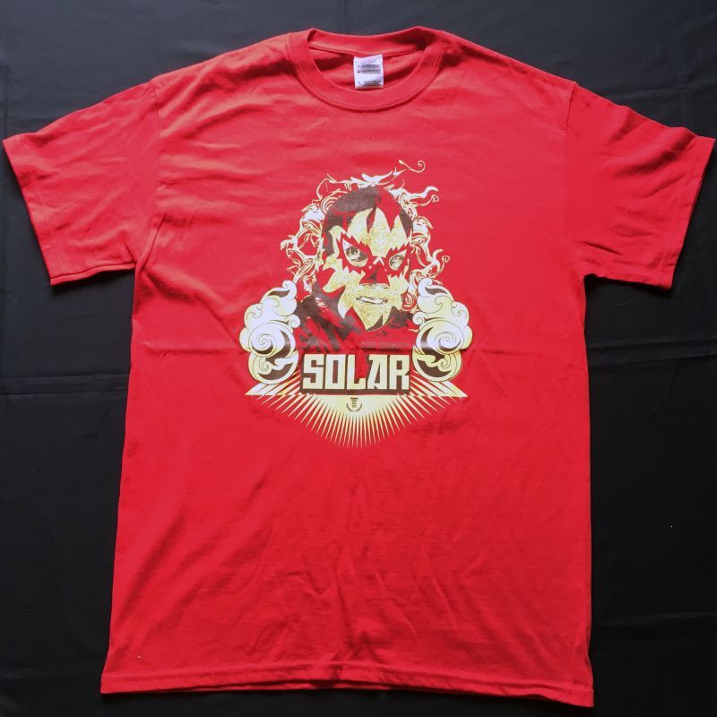 画像1: エル・ソラール  Tシャツ color:[red] size:[M] (1)