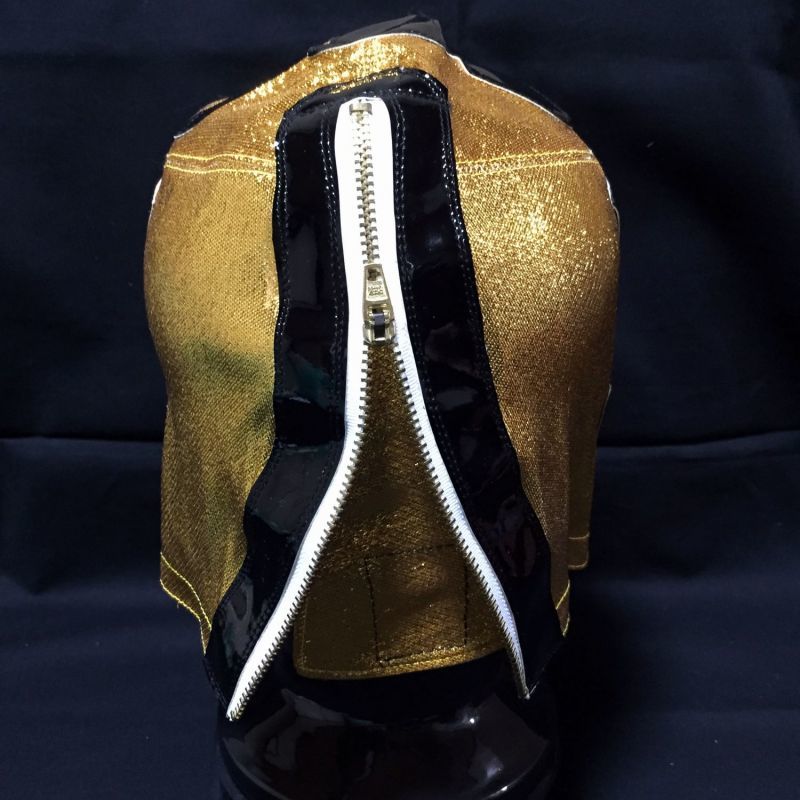 画像: ミル・マスカラス　トレード　金ラメプライベートマスク　マスカラ・クレアシオネス製