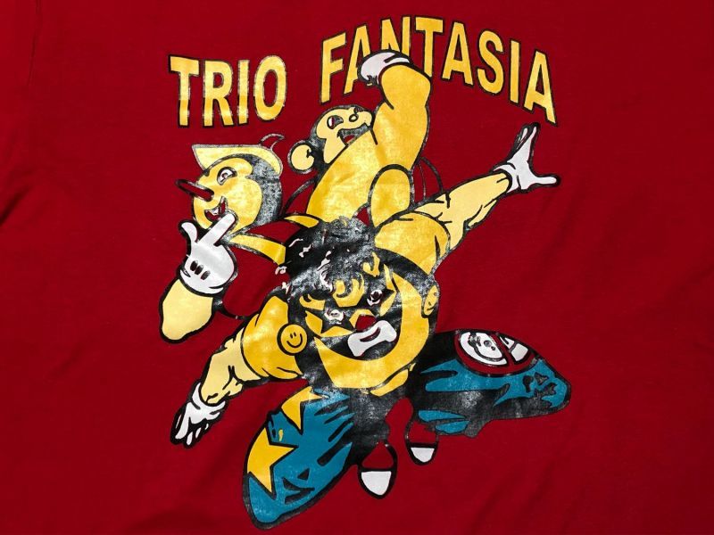 画像: トリオ・ファンタジア TRIO FANTASIA Tシャツ color:[red] size:[L]