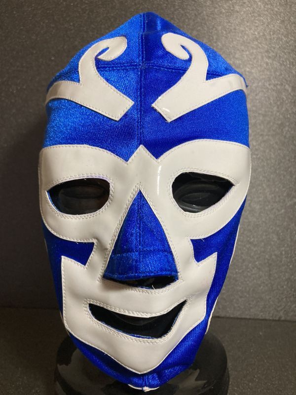 画像: （ワケあり割引品）ウラカン・ラミレス　マスカラ・クレアシオネス製　試合用マスク
